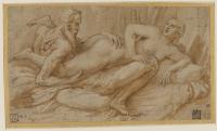 Giulio Romano: Erotikus jelenet, 1524 után